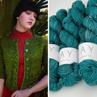 Gambit Cardi Kit | Irish Artisan Yarns - This is Knit