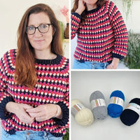 Granny Go Round Jumper Kit | West Yorkshire Spinners - This is Knit