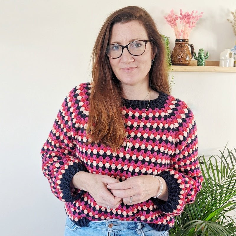 Granny Go Round Jumper Kit | West Yorkshire Spinners - This is Knit