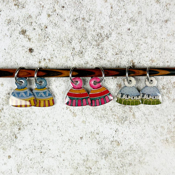 Hats Stitch Markers In A Tin | Emma Ball - This is Knit