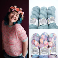 Jenny Flower Tee Kit | Townhouse Yarns - This is Knit