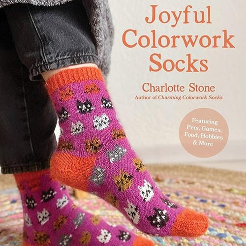Joyful Colorwork Socks | Charlotte Stone - This is Knit