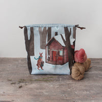 Jule the Winter Hare | Project Bag | The Blue Rabbit House - This is Knit