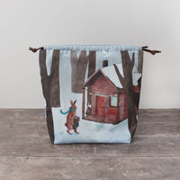 Jule the Winter Hare | Project Bag | The Blue Rabbit House - This is Knit