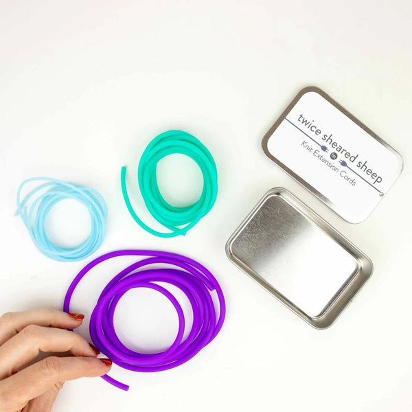 Knit Extension Cords | Twice Sheared Sheep - This is Knit