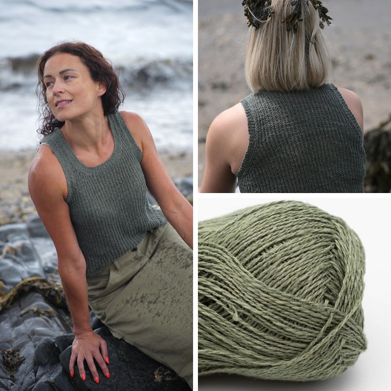 Lastlong Tank Knitting Kit - This is Knit