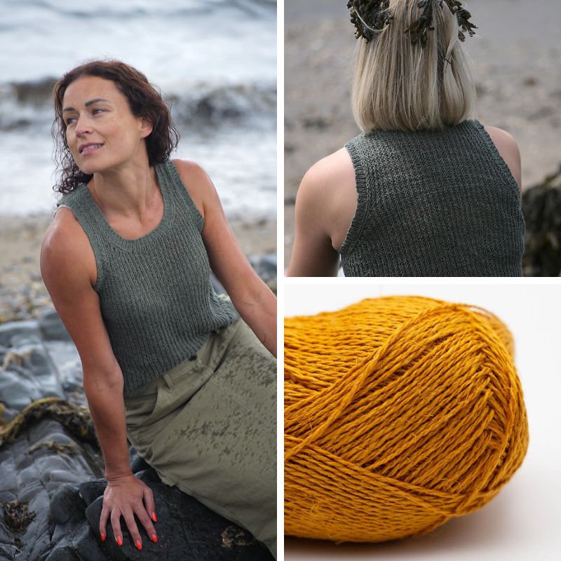 Lastlong Tank Knitting Kit - This is Knit