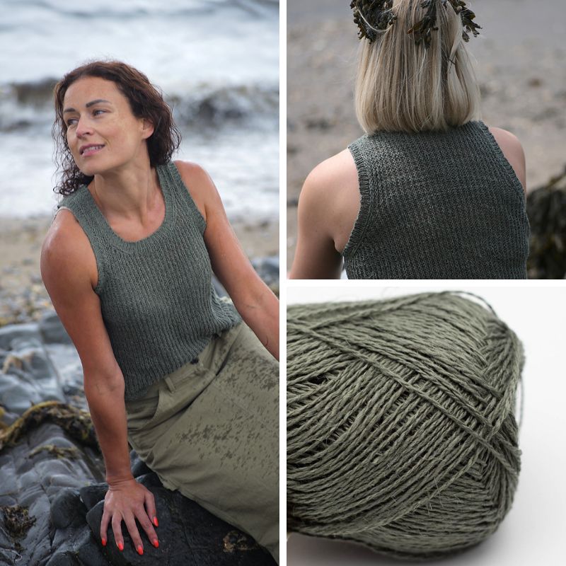 Lastlong Tank Knitting Kit - This is Knit