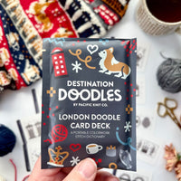 London Doodle Deck - Destination Doodle Series (13 Charts) | Pacific Knit Co - This is Knit