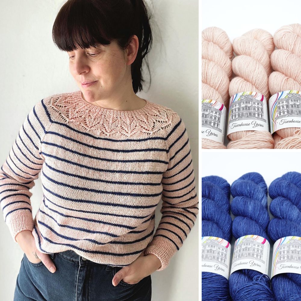 Lorette Sweater Kit | Townhouse Yarns - This is Knit