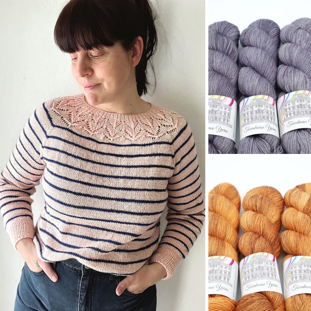 Lorette Sweater Kit | Townhouse Yarns - This is Knit