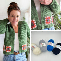 Lowrider Cardigan Kit | West Yorkshire Spinners - This is Knit