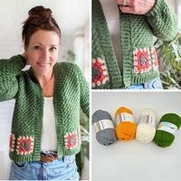 Lowrider Cardigan Kit | West Yorkshire Spinners - This is Knit