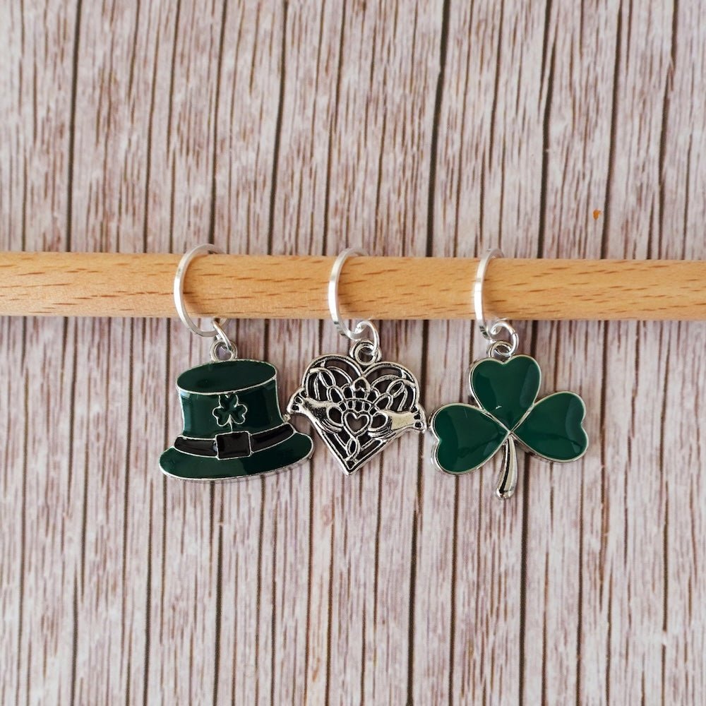 Luck of the Irish Stitch Markers | Hello Kim - This is Knit