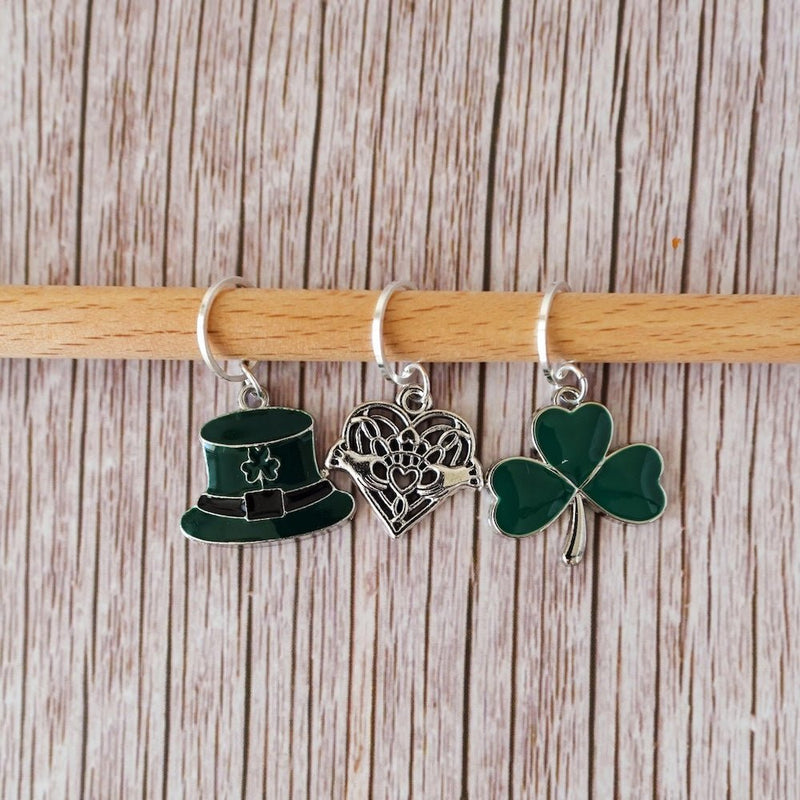 Luck of the Irish Stitch Markers | Hello Kim - This is Knit