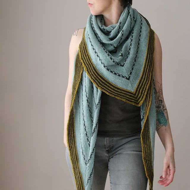 Make It Yours Shawl Kit | BC Garn - This is Knit