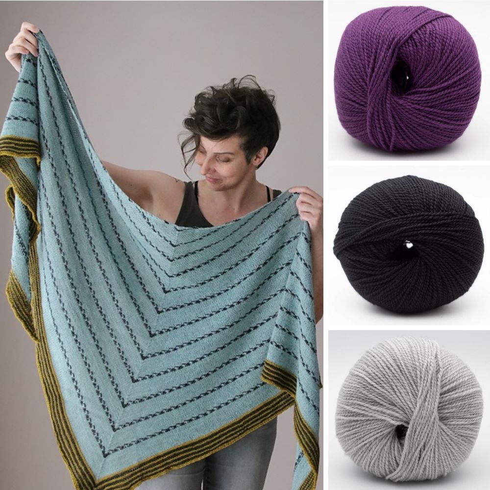 Make It Yours Shawl Kit | BC Garn - This is Knit