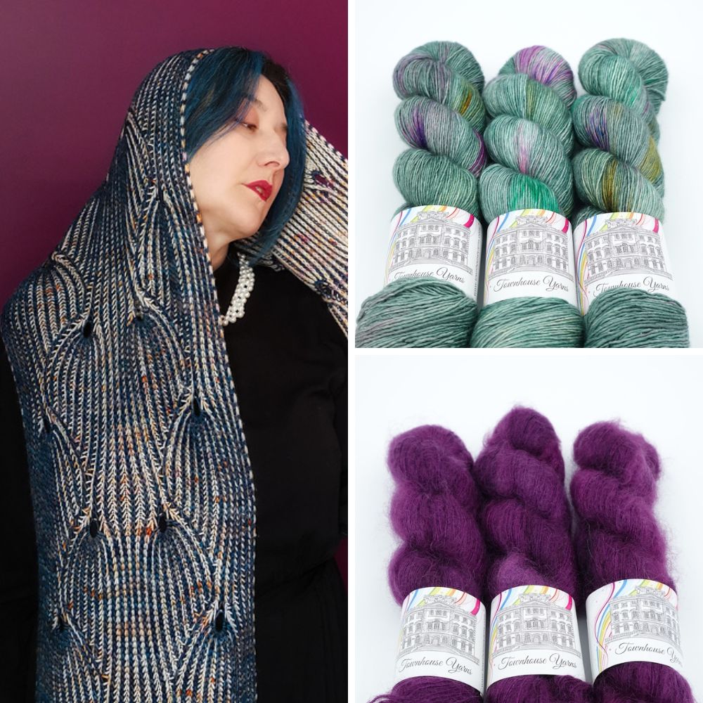 Medusa Scarf Kit | Townhouse Yarns - This is Knit