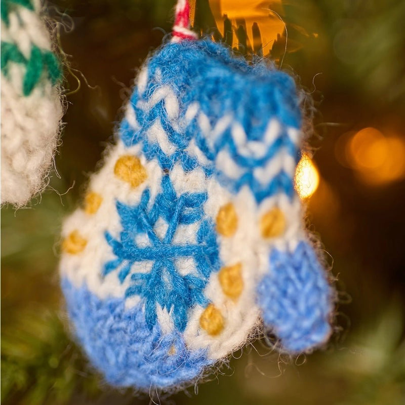 Mittens Knitted Decoration | Namaste - This is Knit