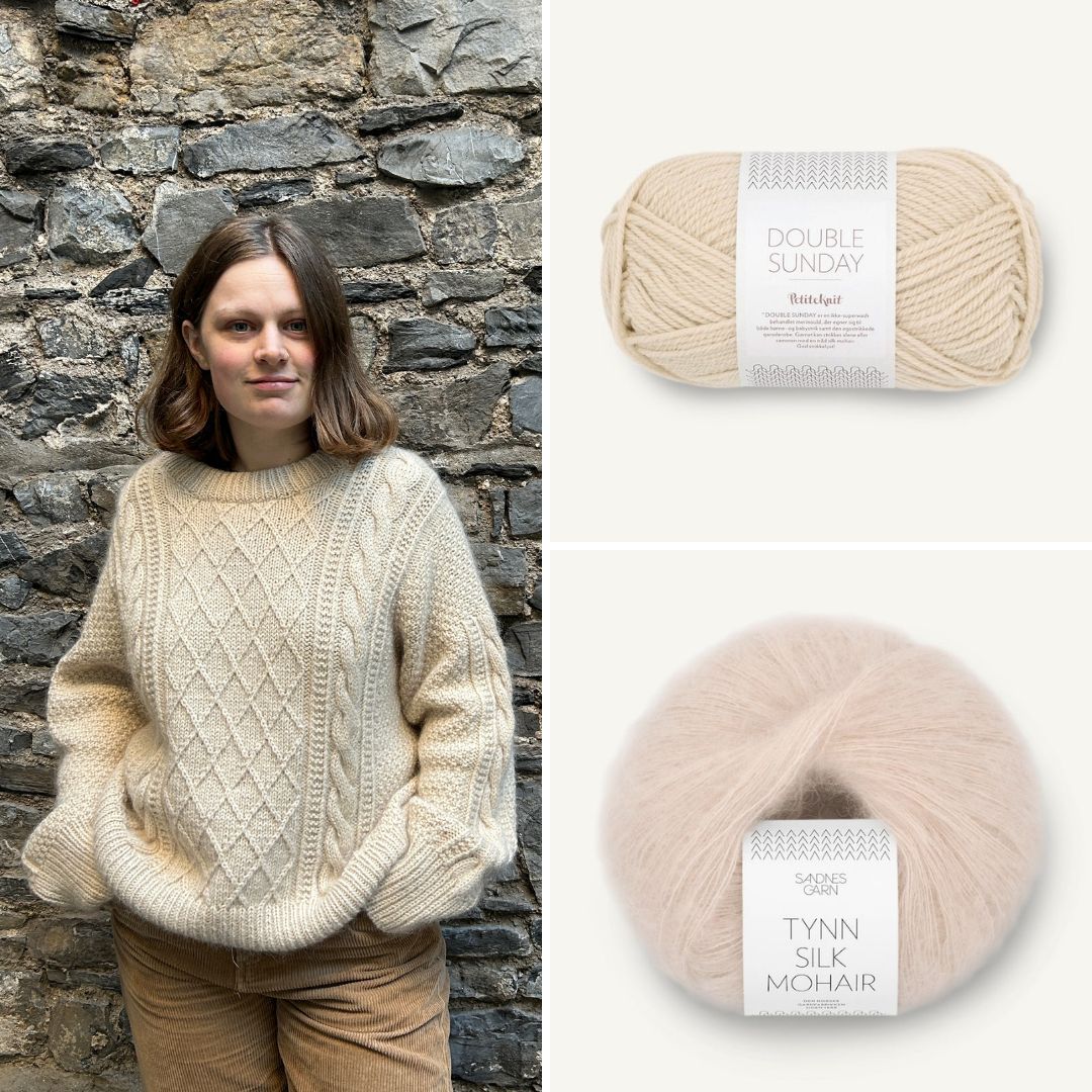 Moby Sweater Kit | Sandnes Garn - This is Knit