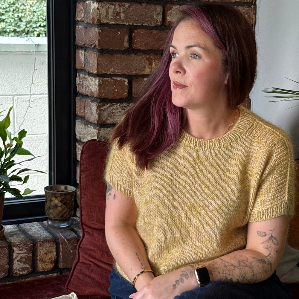 Nebula Tee Kit | Townhouse Yarns - This is Knit