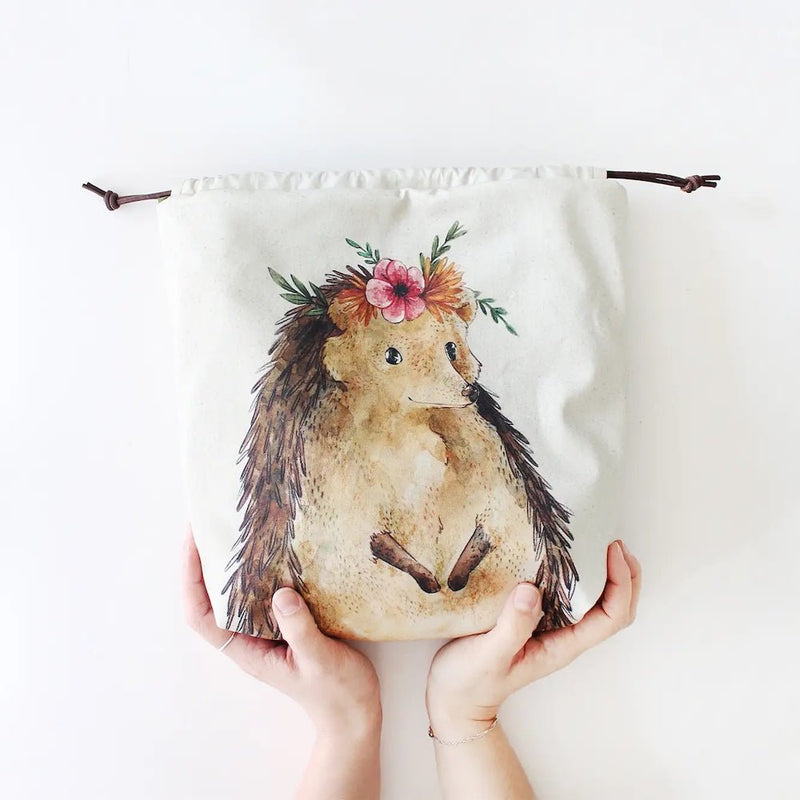 Nikki The Hedgehog | Project Bag | The Blue Rabbit House - This is Knit