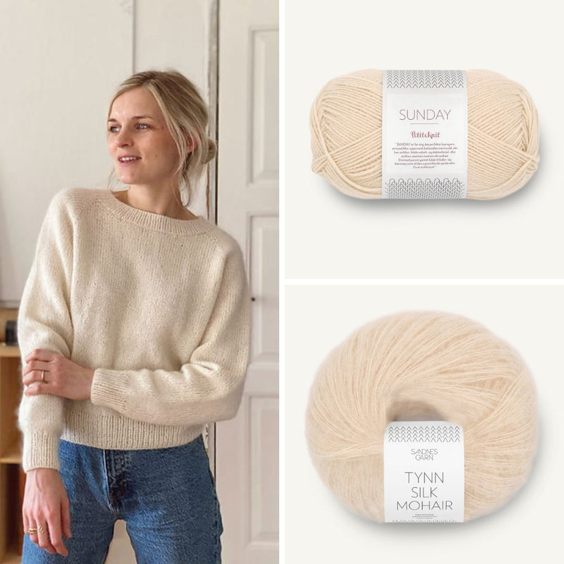No Frills Sweater Kit | Sandnes Garn - This is Knit
