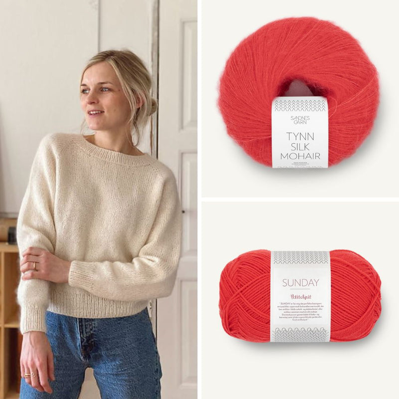 No Frills Sweater Kit | Sandnes Garn - This is Knit