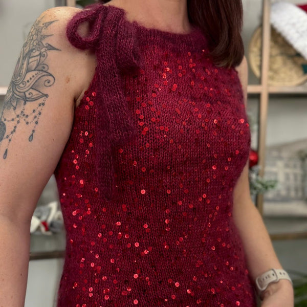 Nora Bow Top | Townhouse Yarns - This is Knit