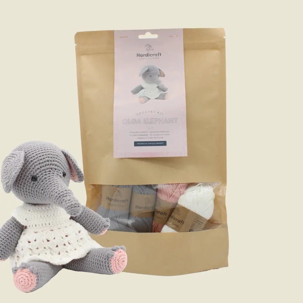 Olga Elephant Crochet Kit | Hardicraft - This is Knit