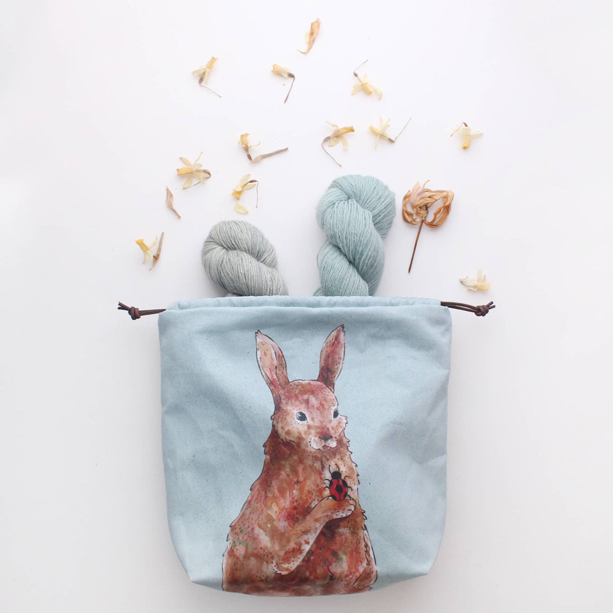 Penelope The Rabbit Penelope the Rabbit | Project Bag | The Blue Rabbit House – This is Knit
