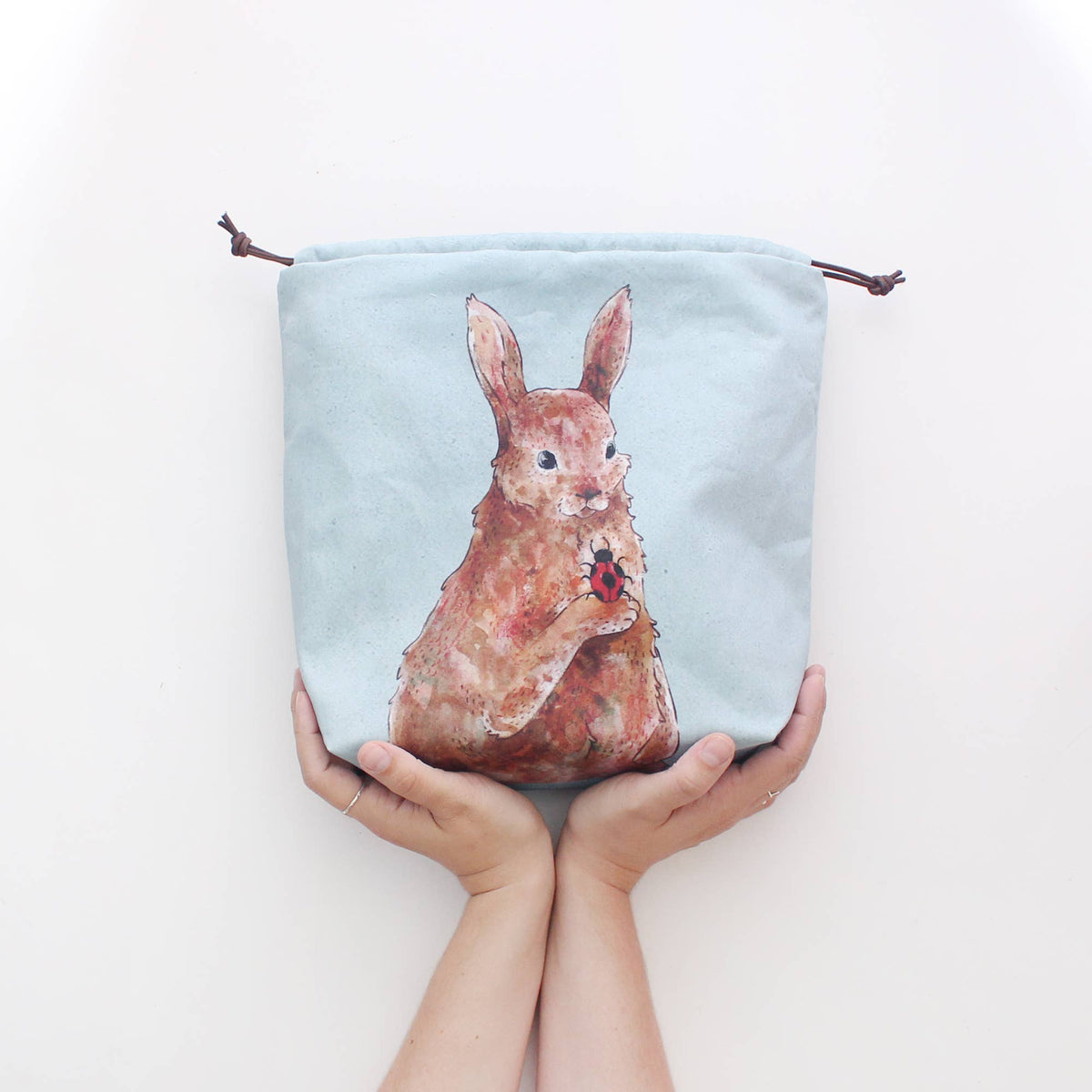 Penelope the Rabbit | Project Bag | The Blue Rabbit House - This is Knit