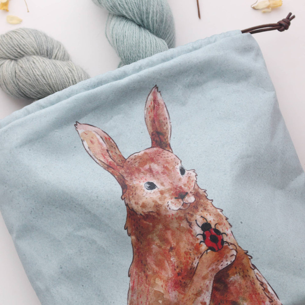 Penelope The Rabbit Penelope the Rabbit | Project Bag | The Blue Rabbit House – This is Knit