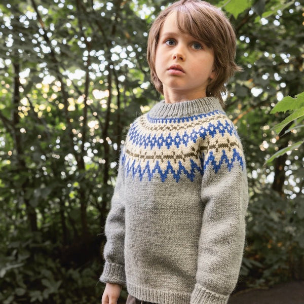 Polar Light Sweater Pattern 2411 - 2 | Sandnes Garn - This is Knit