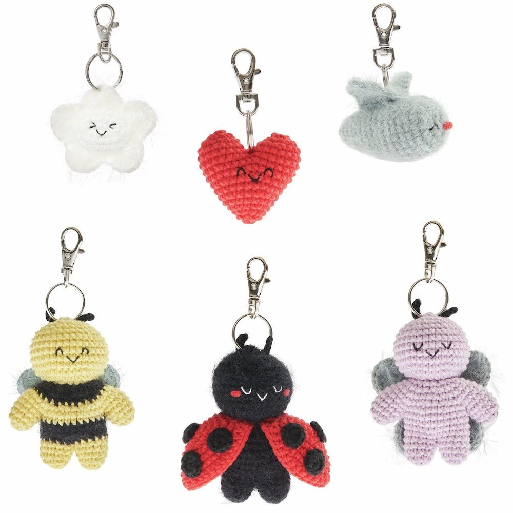 Ricorumi Crochet Keyring Kit - Chingu Sky | Rico Design - This is Knit