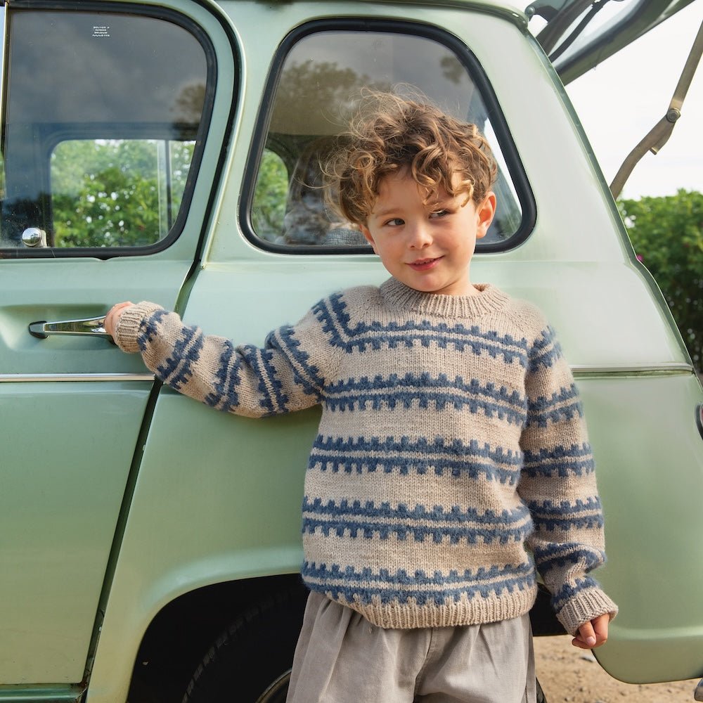 Ridge Sweater Junior 2506 - 02 | Sandnes Garn - This is Knit
