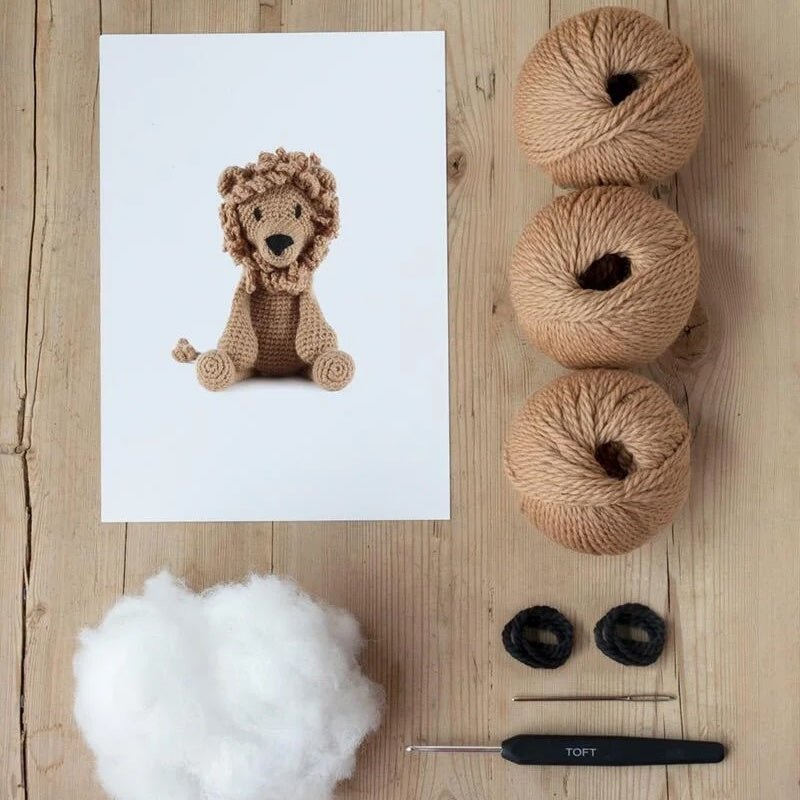 Rufus The Lion | Toft - This is Knit