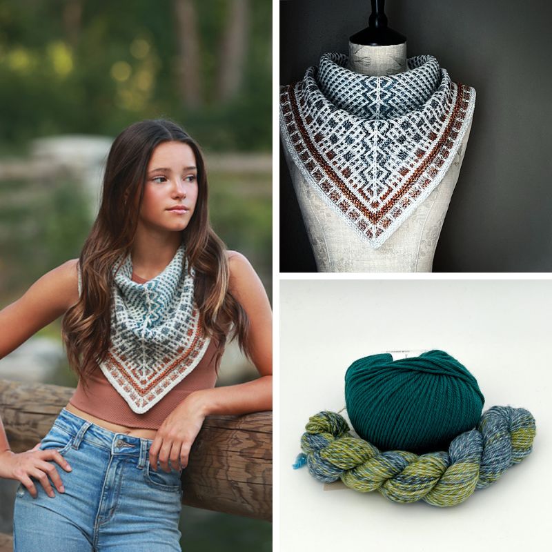 Same But Different Cowl Kit | Urth Yarns - This is Knit