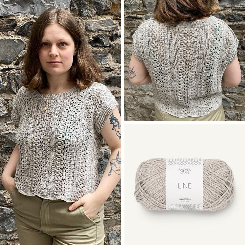 Sellwood Tee Kit | Sandnes Garn - This is Knit