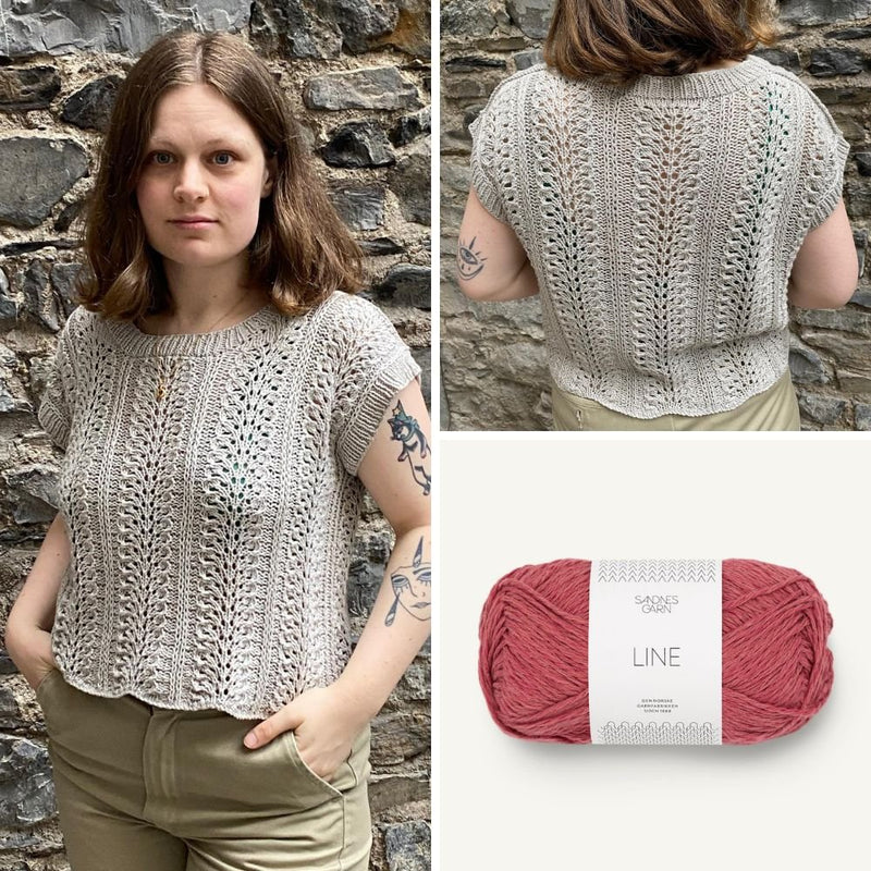 Sellwood Tee Kit | Sandnes Garn - This is Knit