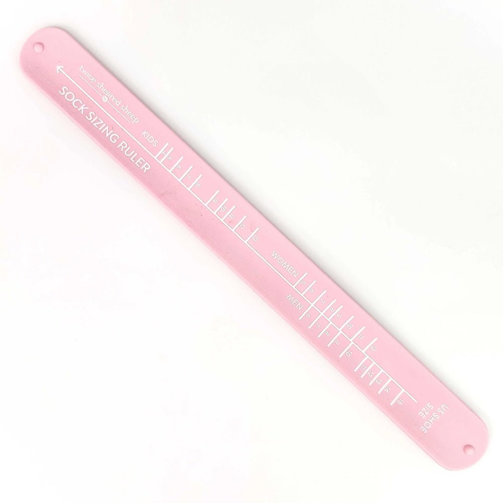 Sock Sizing Ruler | Twice Sheared Sheep - This is Knit