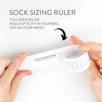 Sock Sizing Ruler | Twice Sheared Sheep - This is Knit