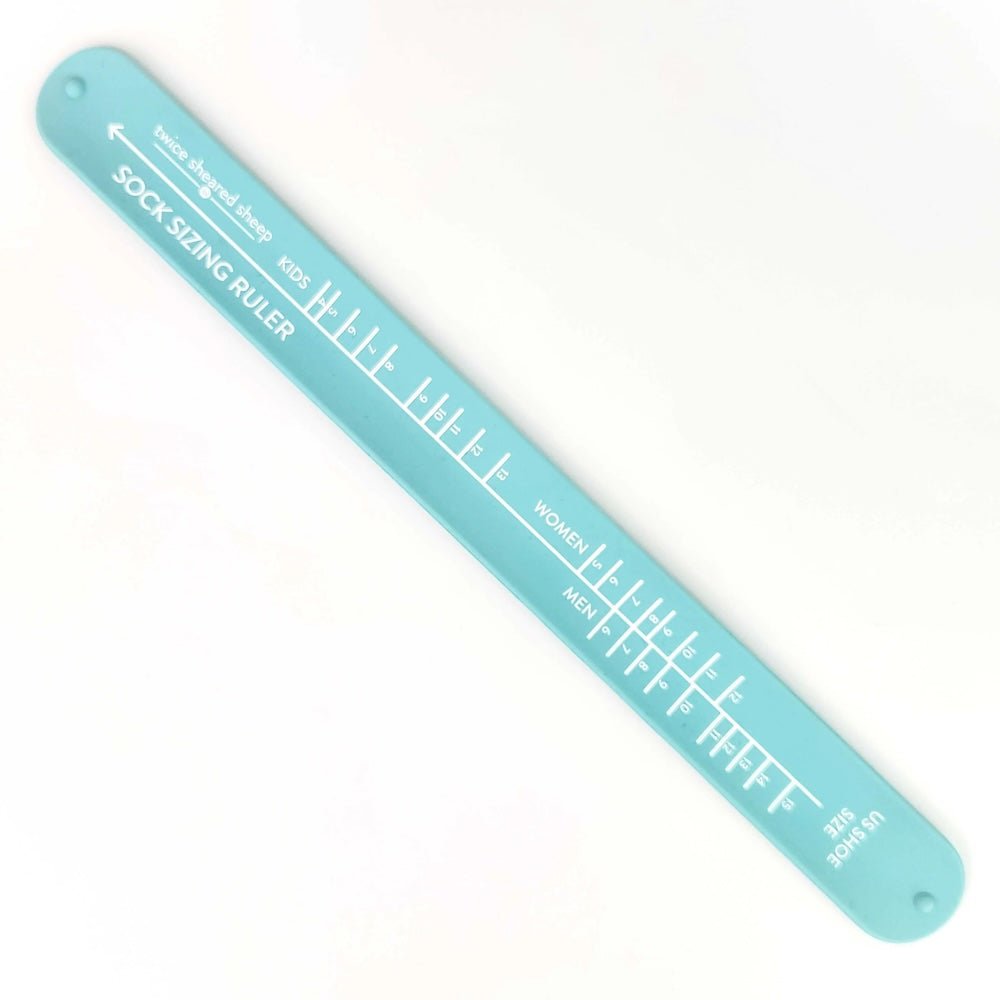 Sock Sizing Ruler | Twice Sheared Sheep - This is Knit
