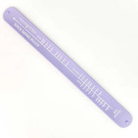 Sock Sizing Ruler | Twice Sheared Sheep - This is Knit