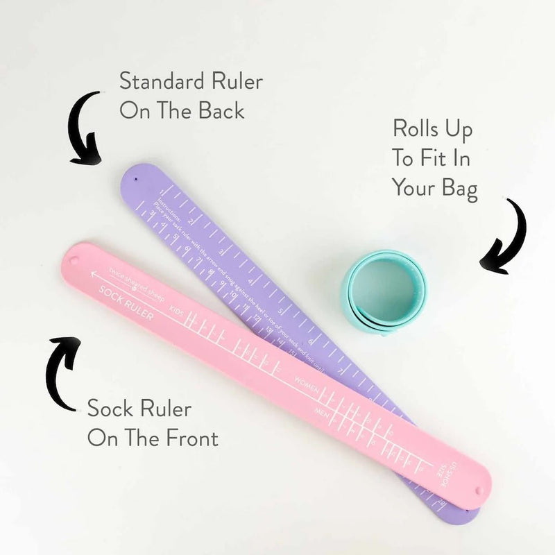 Sock Sizing Ruler | Twice Sheared Sheep - This is Knit