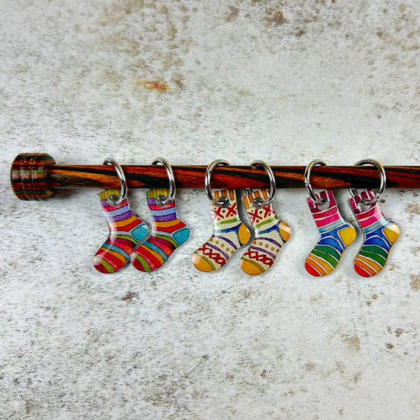 Socks Stitch Markers | Emma Ball - This is Knit