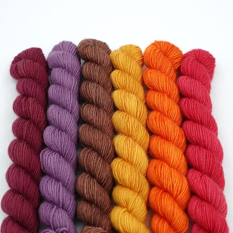 Spire Mini Skein Set Of 6 | Townhouse Yarns - This is Knit
