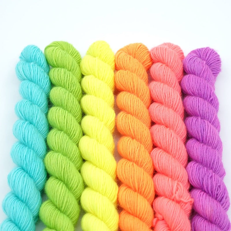 Spire Mini Skein Set Of 6 | Townhouse Yarns - This is Knit