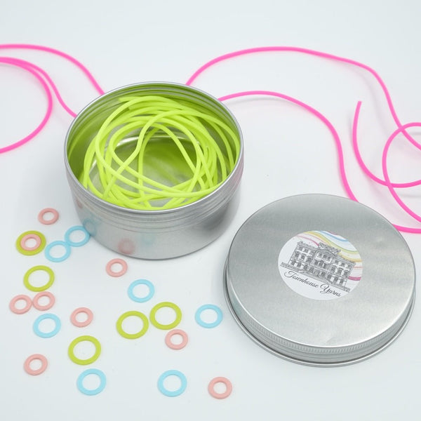 Stitch Holder Cords And Marker Tins | Townhouse Yarns - This is Knit