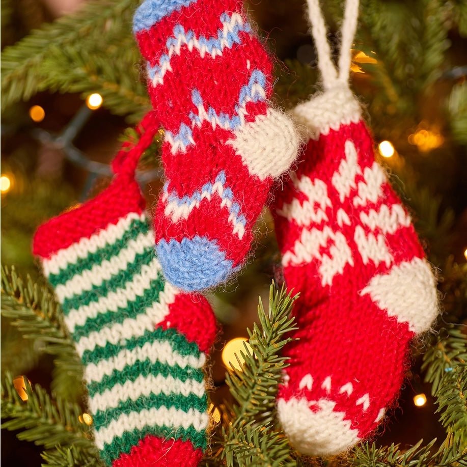 Stocking Knitted Decoration | Namaste - This is Knit